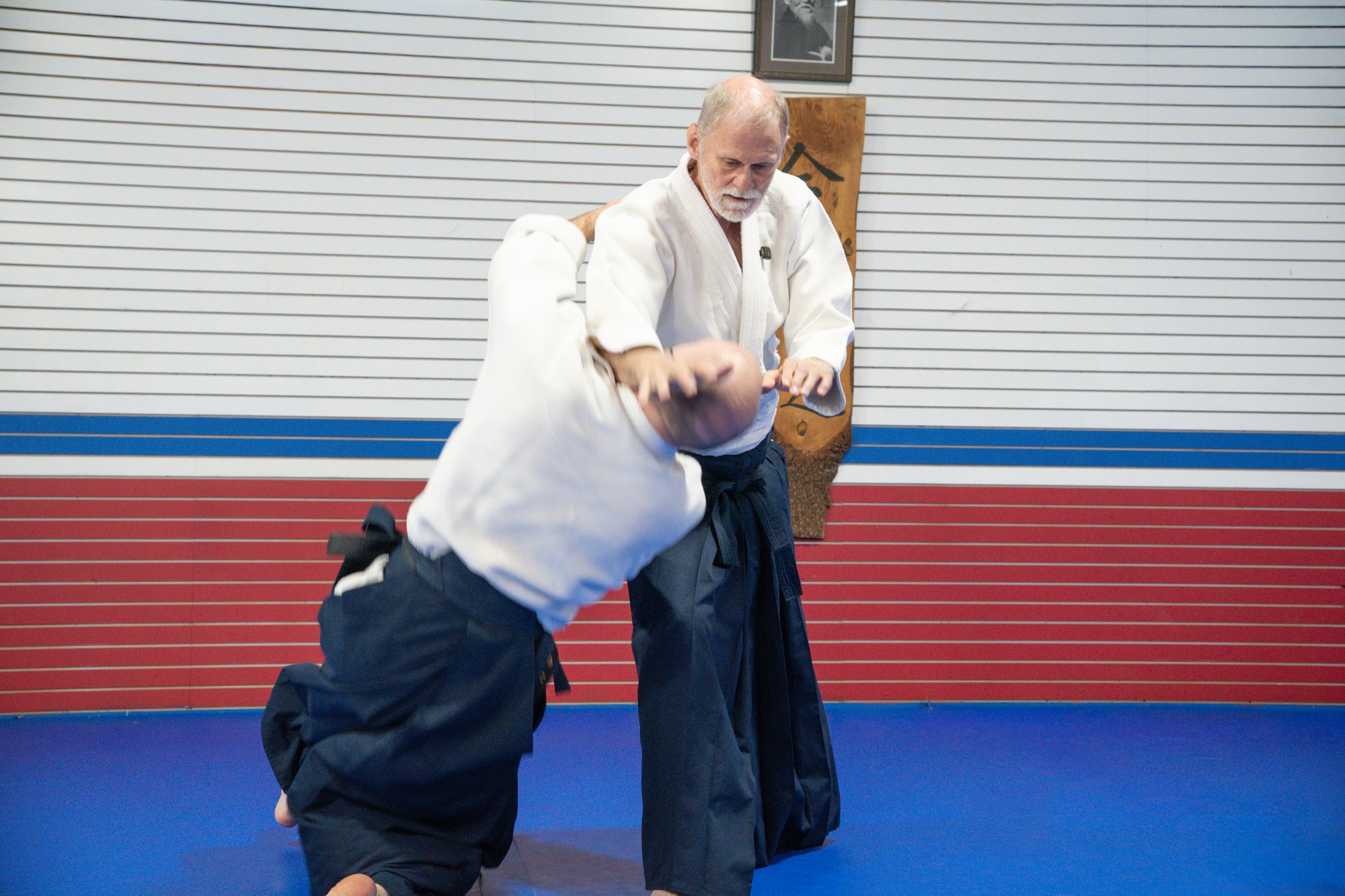 Kokyu-nage at the dojo